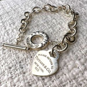 Tiffany & Co. Heart Tag Toggle Bracelet